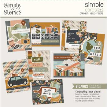 Simple Stories - Cards Kit "Here + There"