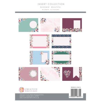 The Paper Boutique - Designpapier "Bloomin Beautiful" Insert Collection A4 - 40 Bogen