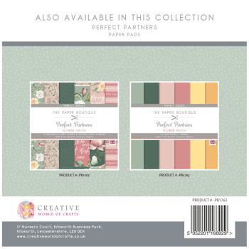 The Paper Boutique - Cardstock "Flower Patch" Solid Papers 8x8 Inch - 36 Bogen