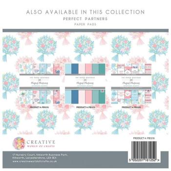 The Paper Boutique - Designpapier "Decorative Papers" Perfect Partners 8x8 Inch - 36