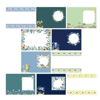 The Paper Boutique - Designpapier "Ocean Bliss" Insert Collection A4 - 40 Bogen