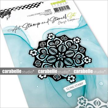 Carabelle Studio - Stempel & Schablone "Doily #2" Art Stamp & Stencil