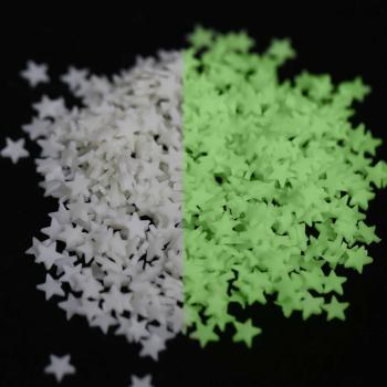 Dress My Craft - Streuteile "Glow in the Dark Star" Shaker Slices 8g