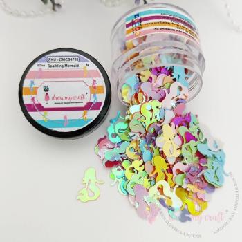 Dress My Craft - Streuteile "Sparkling Mermaid" Shaker Slices 8g