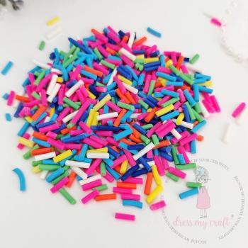 Dress My Craft - Streuteile "Sprinkle Party" Shaker Slices 8g