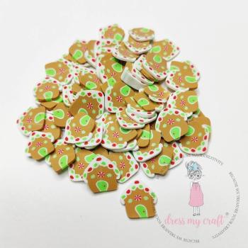 Dress My Craft - Streuteile "Ginger House" Shaker Slices 8g