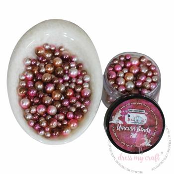 Dress My Craft - Perlen "Pink" Unicorn Beads 20g