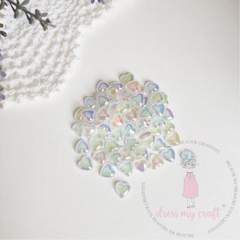 Dress My Craft - Streuteile Wassertropfen "Unicorn Heart" Droplets 8g