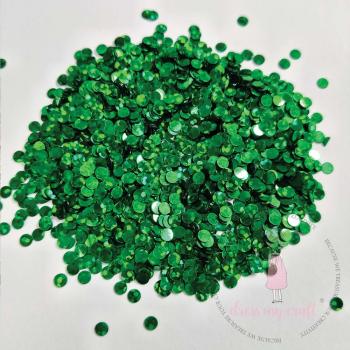 Dress My Craft - Pailetten - Streuteile "Confetti Christmas Green" Sequins Mix 25g