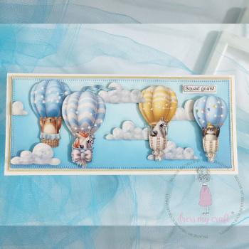 Dress My Craft - Collections Kit "Chickoo & Friends" Paper Pack