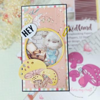 Dress My Craft - Designpapier "Kidland" Paper Pack 12x12 Inch - 24 Bogen