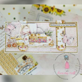 Dress My Craft - Designpapier "Mom To Be" Paper Pack 12x12 Inch - 24 Bogen