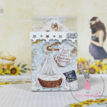 Dress My Craft - Designpapier "Mom To Be" Paper Pack 12x12 Inch - 24 Bogen