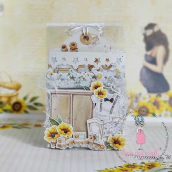 Dress My Craft - Designpapier "Mom To Be" Paper Pack 12x12 Inch - 24 Bogen