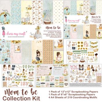 Dress My Craft - Collections Kit "Mom To Be" Paper Pack