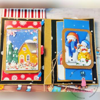 Dress My Craft - Designpapier "Christmas & Jinnie" Paper Pack 12x12 Inch - 24 Bogen