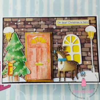 Dress My Craft - Collections Kit "Christmas & Jinnie" Paper Pack