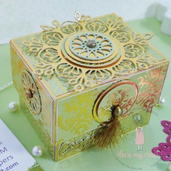 Dress My Craft - Designpapier "Precious Pastels" Paper Pack 6x6 Inch - 24 Bogen