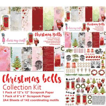 Dress My Craft - Collections Kit "Christams Bells" Paper Pack