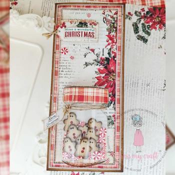 Dress My Craft - Designpapier "Christmas Vibes" Paper Pack 12x12 Inch - 24 Bogen