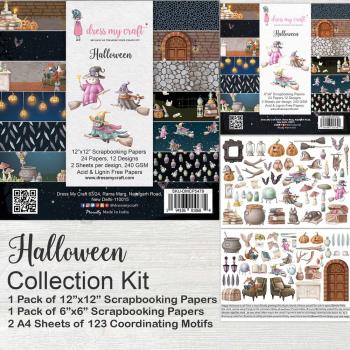 Dress My Craft - Collection Kit "Halloween" Paper Pack