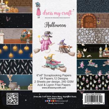 Dress My Craft - Collection Kit "Halloween" Paper Pack