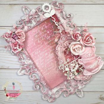 Dress My Craft - Designpapier "Romantic Roses" Paper Pack 6x6 Inch - 24 Bogen