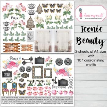 Dress My Craft - Collection Kit "Iconic Beauty" Paper Pack