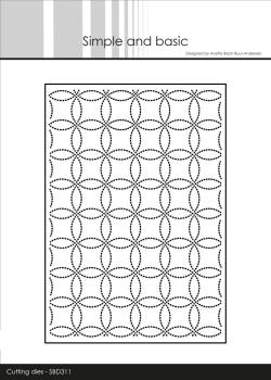 Simple and Basic - Stanzschablone A6 "Circle Flowers" Dies