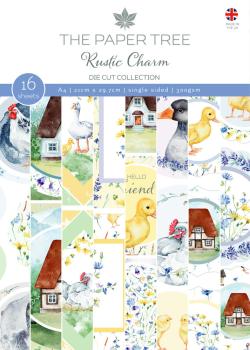 The Paper Tree - Die Cut Collection "Rustic Charm" Stanzteile Papier