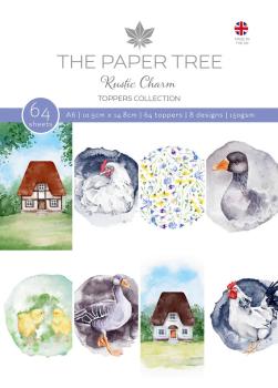 The Paper Tree - Toppers Collection "Rustic Charm" A6 Aufleger