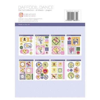 The Paper Tree - Die Cut Collection "Daffodil Dance" Stanzteile Papier