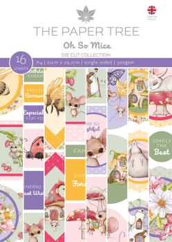 The Paper Tree - Die Cut Collection "Oh So Mice" Stanzteile Papier