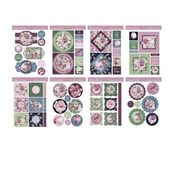 The Paper Tree - Die Cut Collection "Precious Peonies" Stanzteile Papier