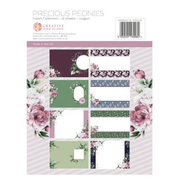 The Paper Tree - Insert Collection "Precious Peonies" A4 Tonpapier