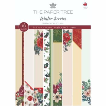 The Paper Tree - Insert Collection "Winter Berries" A4 Tonpapier