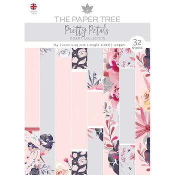 The Paper Tree - Insert Collection "Pretty Petals" A4 Tonpapier