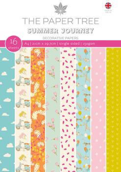 The Paper Tree - Designpapier "Summer Journey" Paper Pack A4 - 16 Bogen