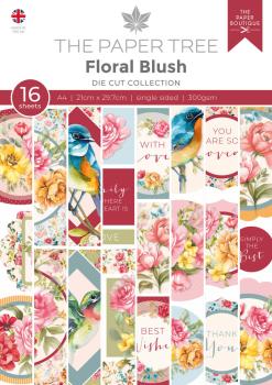 The Paper Tree - Die Cut Collection "Floral Blush" Stanzteile Papier