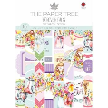 The Paper Tree - Die Cut Collection "Forever Pals" Stanzteile Papier