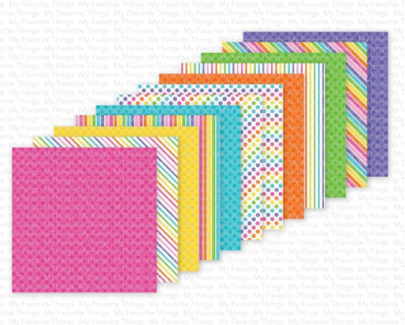 My Favorite Things - Designpapier "Over the Rainbow" Paper Pad 6x6 Inch - 24 Bogen