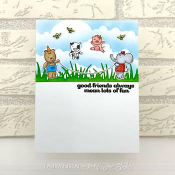 Picket Fence Studios - Stempelset "Skipping Rope with Friends" Clear stamps