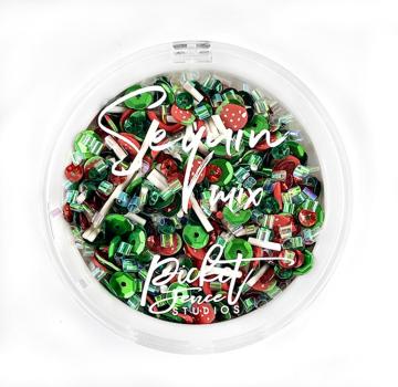 Picket Fence Studios - Pailletten - Streuteile "Strawberry Daquiri" Sequin Mix