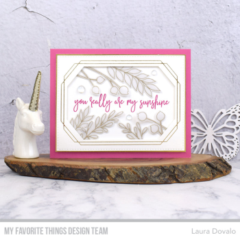 My Favorite Things Stempelset "Inside & Out Sending Sunshine" Clear Stamps