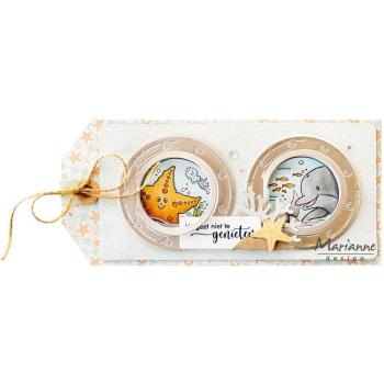 Marianne Design - Stempelset "Peek-A-Boo Ocean" Clear Stamps