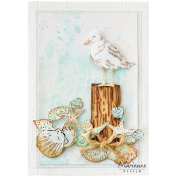 Marianne Design - Stempelset "Seashells" Clear Stamps