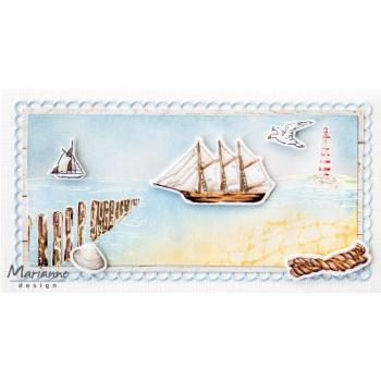 Marianne Design - Stempel "Beach Poles" Clear Stamps