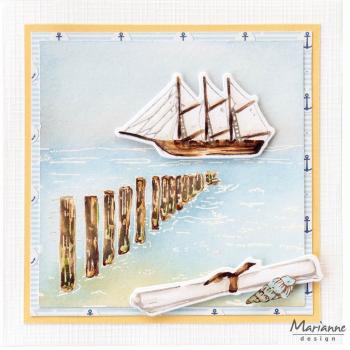 Marianne Design - Stempel "Beach Poles" Clear Stamps