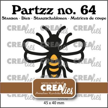 Crealies - Stanzschablone "Bee Large" Partzz Dies
