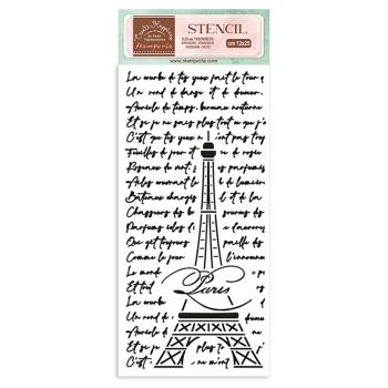 Stamperia - Schablone "Tour Eiffel" Stencil